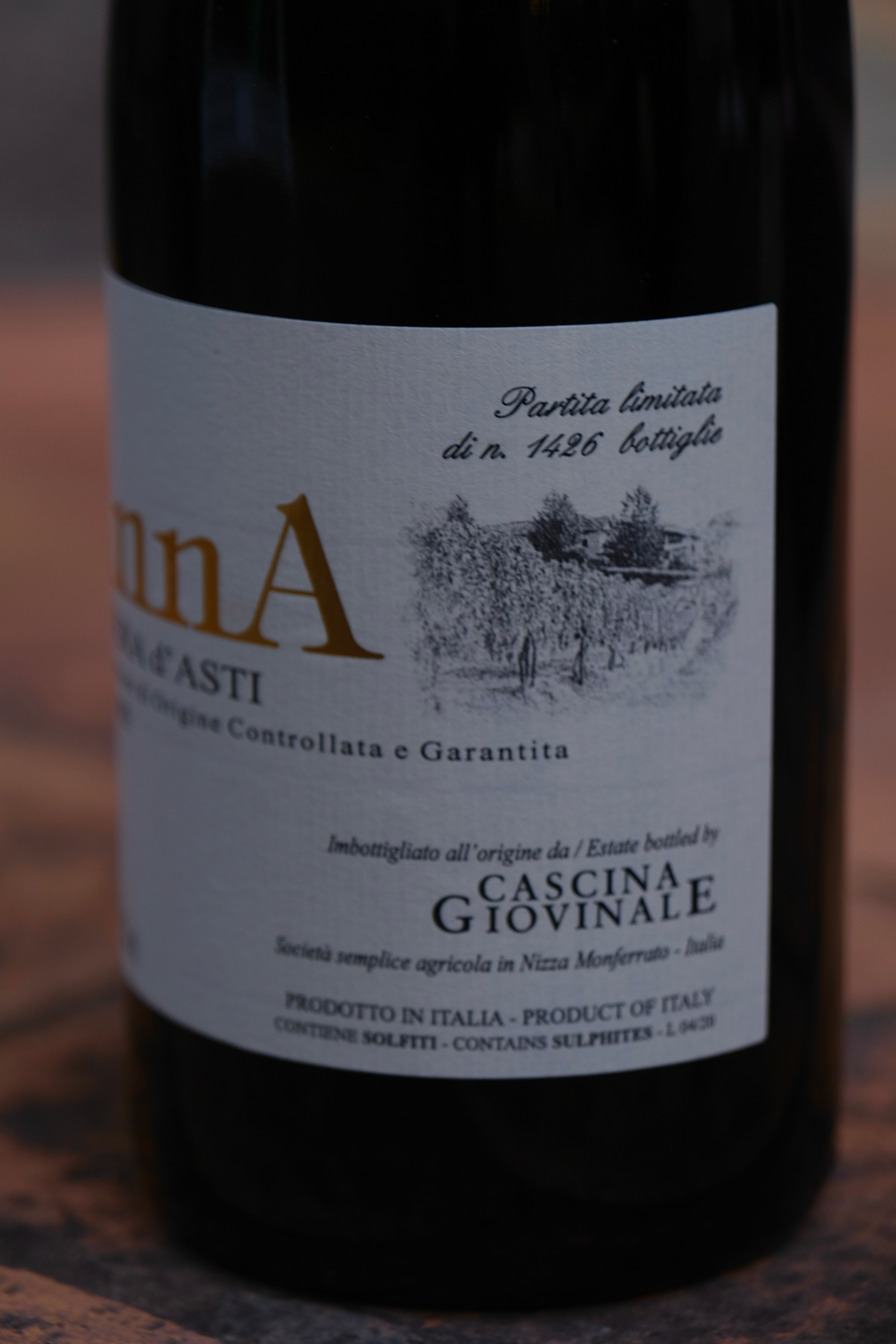 Barbera d'Asti Superiore Anna Cascina Giovinale 2015