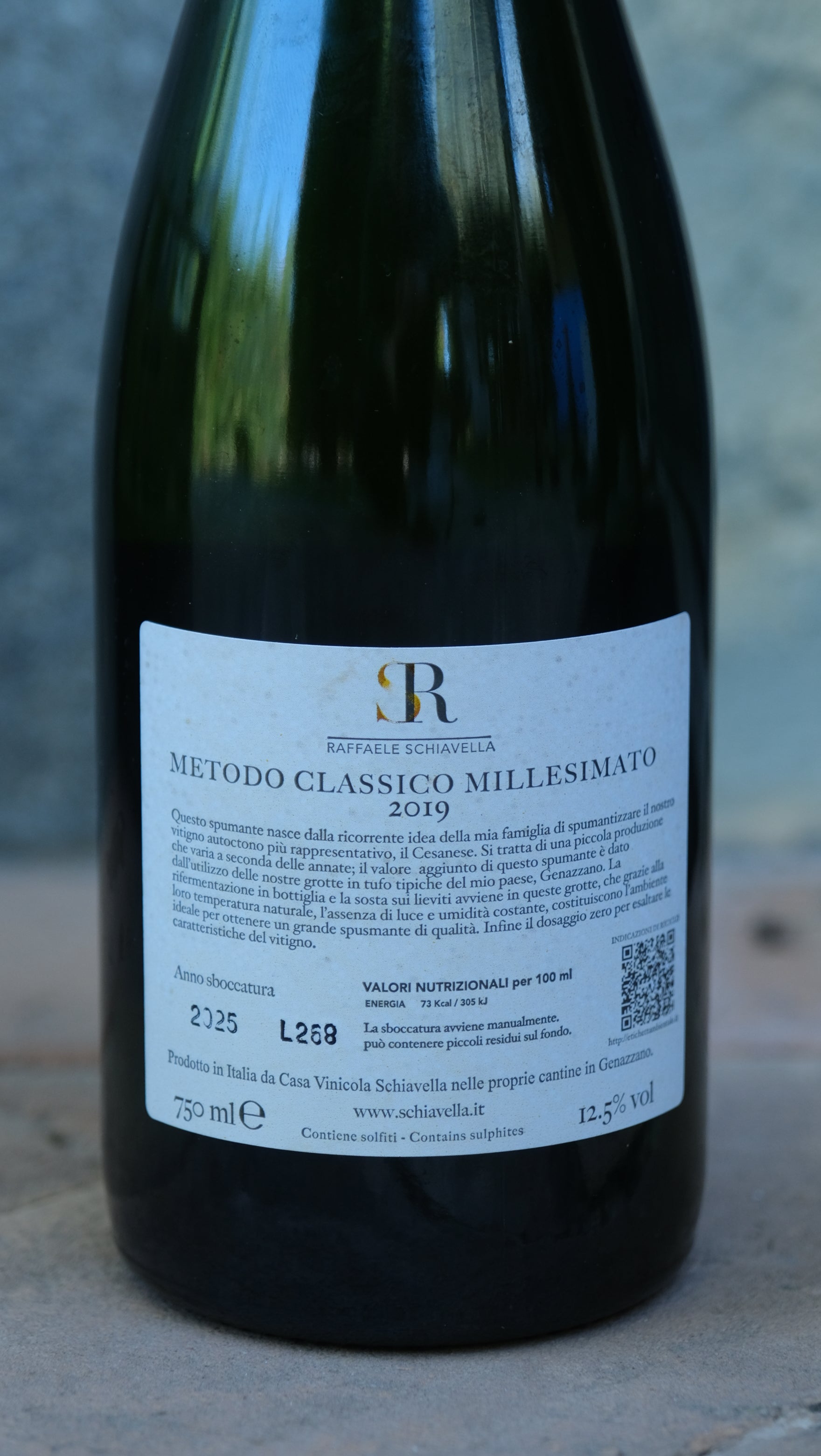 Metodo Classico RS Raffale Schiavella Brut Nature 2019