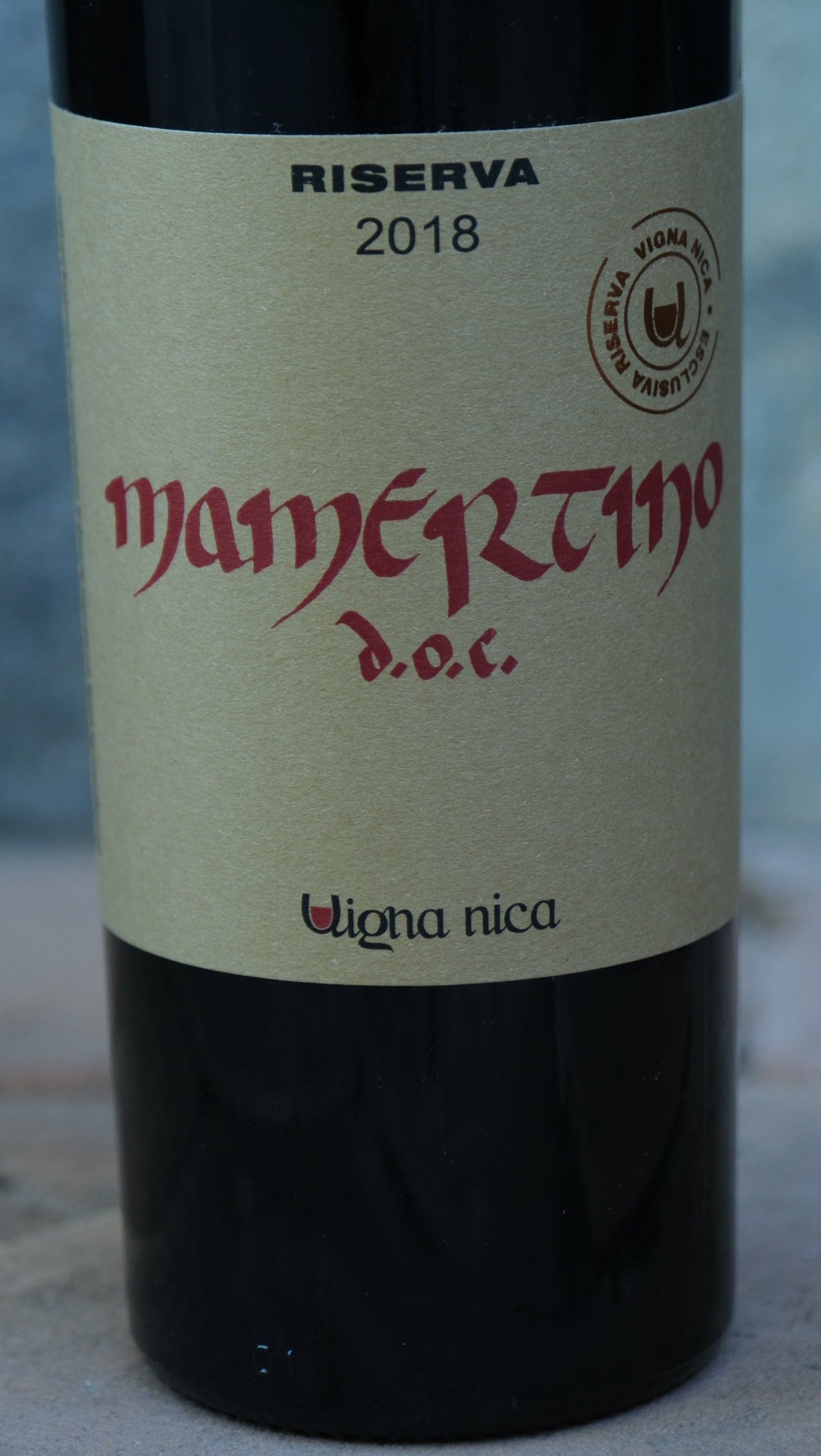 Mamertino Rosso Riserva Vigna Nica 2018