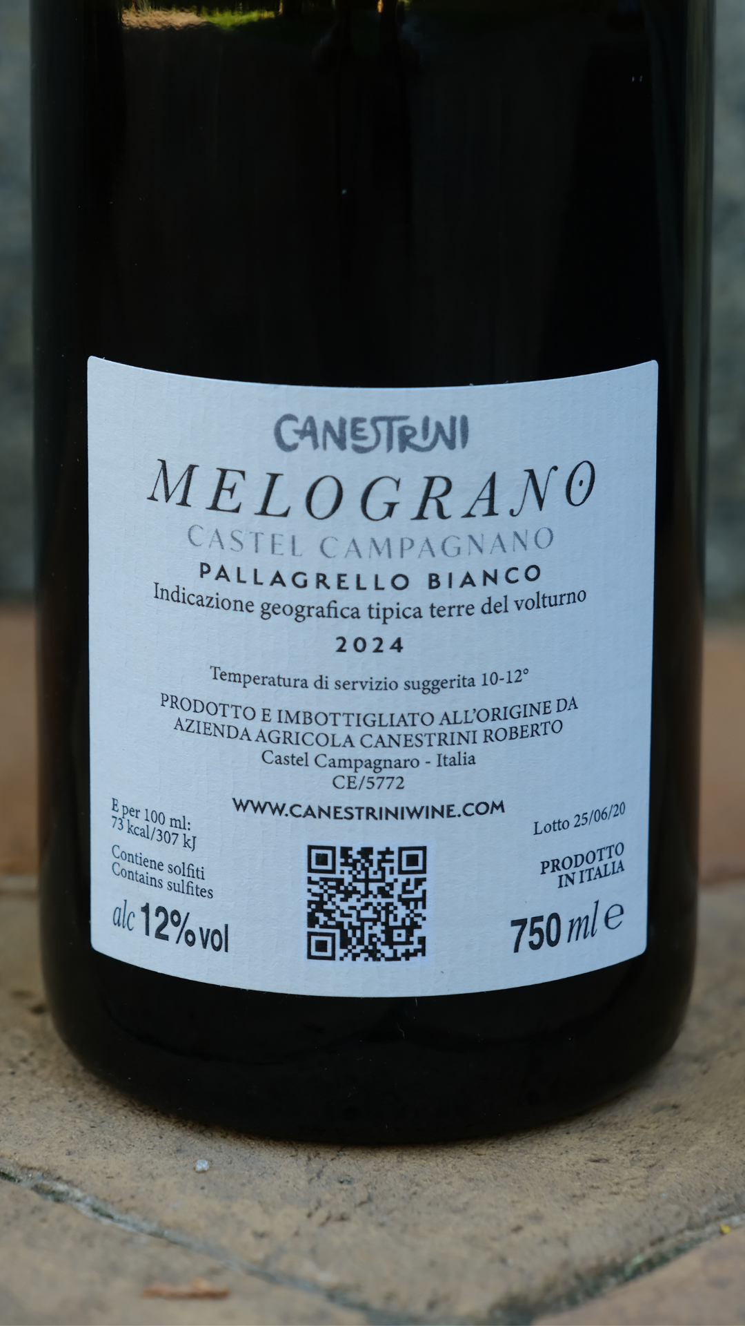 Terre del Volturno Pallagrello Bianco Melograno Canestrini 2024
